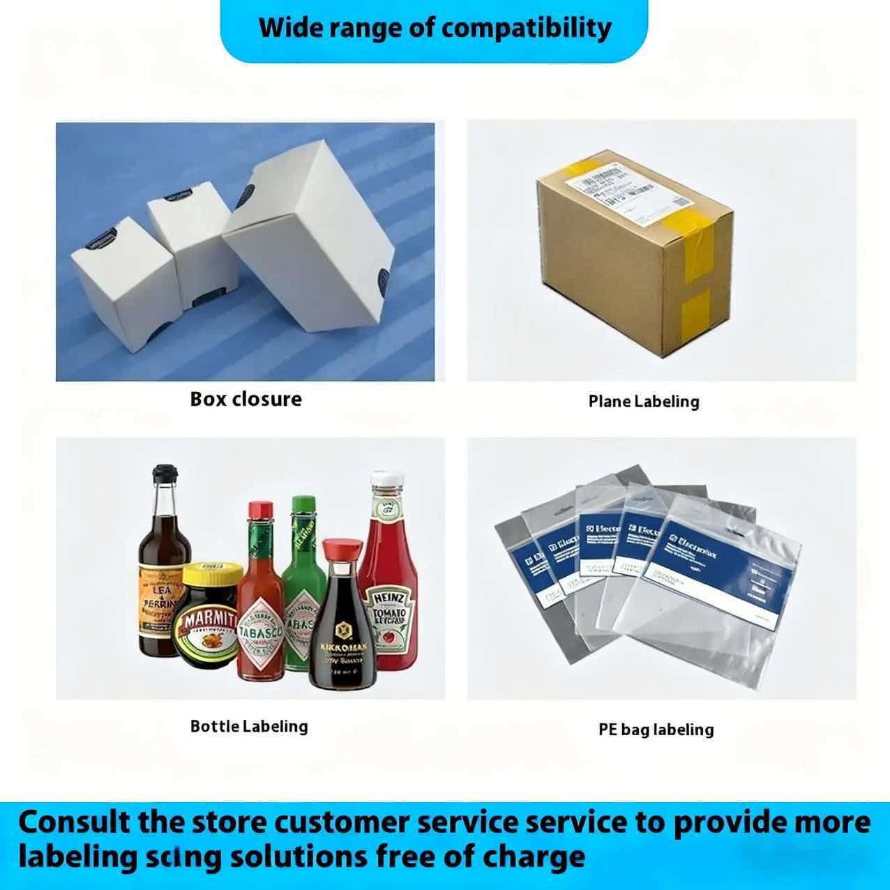 Flat surface labeling machine conveyor structure