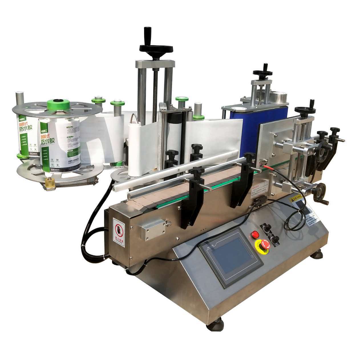 Compact Automatic Desktop Round Bottle Labeling Machine